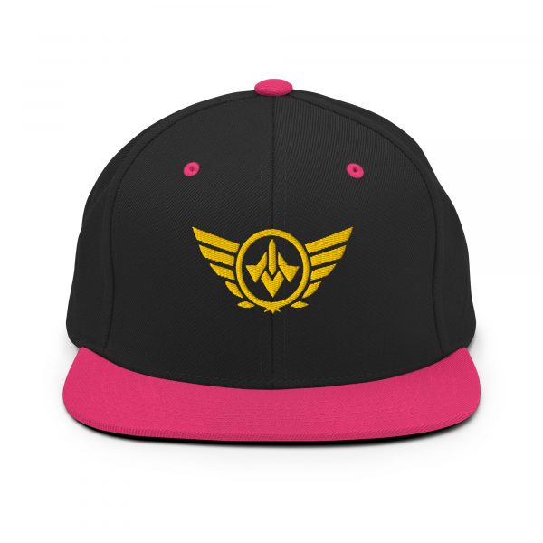 Gold Embroidered Logo Snapback | Premium