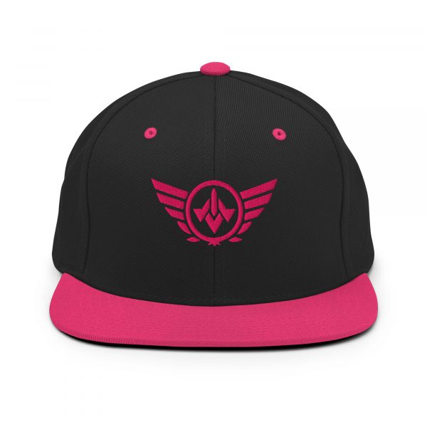 Flamingo Embroidered Logo Snapback | Premium