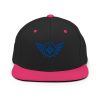 classic-snapback-black-neon-pink-front-68ba562179937.jpg Royale Embroidered Logo Snapback | Premium