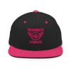 Flamingo Embroidered Brand Logo Snapback | Premium