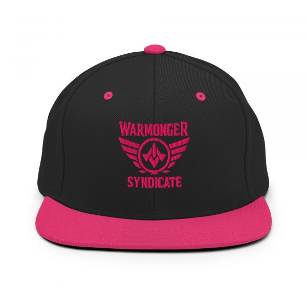 Flamingo Embroidered Brand Logo Snapback | Premium