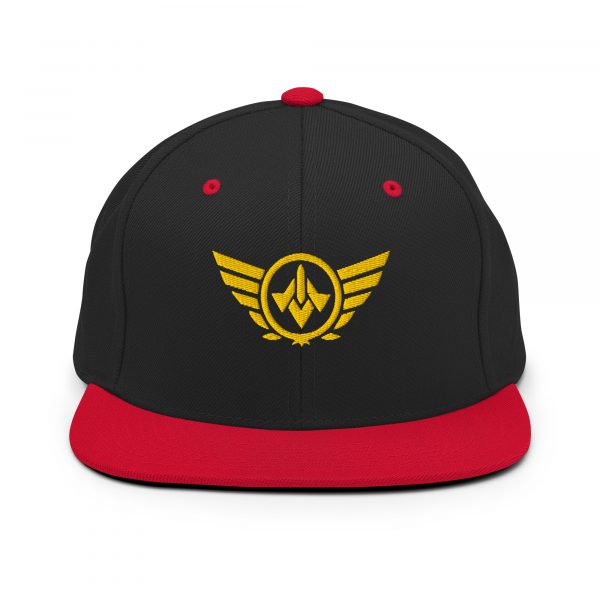 Gold Embroidered Logo Snapback | Premium
