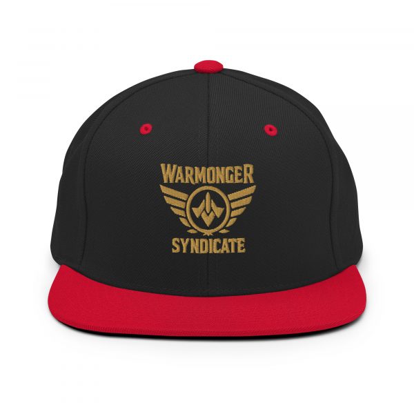 Old Gold Embroidered Brand Logo Snapback | Premium