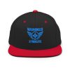 classic-snapback-black-red-front-68ba5af5afe62.jpg Aqua Embroidered Brand Logo Snapback | Premium