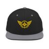 Gold Embroidered Logo Snapback | Premium