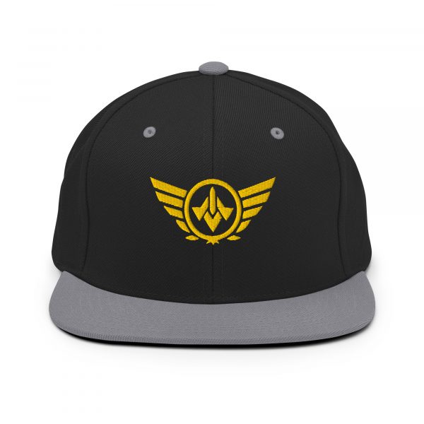 Gold Embroidered Logo Snapback | Premium