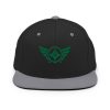 Kelly Green Embroidered Logo Snapback | Premium