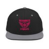 Flamingo Embroidered Brand Logo Snapback | Premium