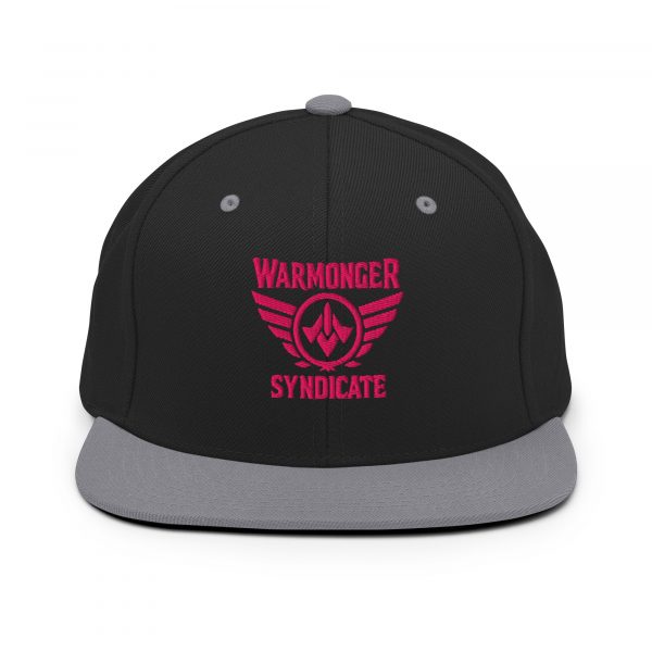 Flamingo Embroidered Brand Logo Snapback | Premium