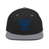 Royal Embroidered Brand Logo Snapback | Premium