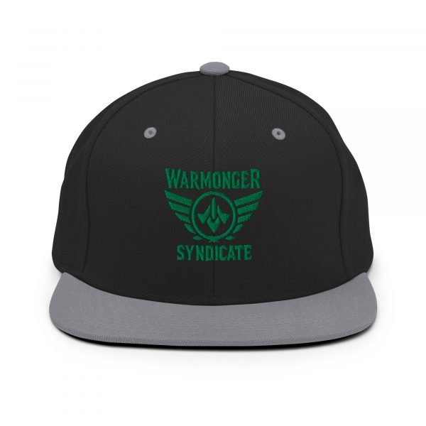 Kelly Green Embroidered Brand Logo Snapback | Premium