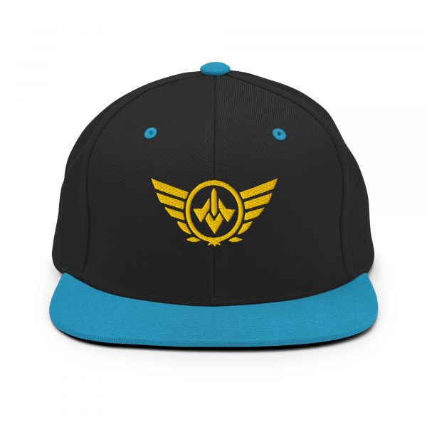 Gold Embroidered Logo Snapback | Premium