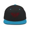 Maroon Embroidered Logo Snapback | Premium