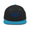 classic-snapback-black-teal-front-68ba56217a16e.jpg Royale Embroidered Logo Snapback | Premium