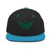 Kelly Green Embroidered Logo Snapback | Premium