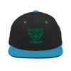 Kelly Green Embroidered Brand Logo Snapback | Premium