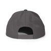 classic-snapback-dark-grey-back-68ba49061e122.jpg Grey Embroidered Logo Snapback | Premium