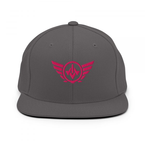 Flamingo Embroidered Logo Snapback | Premium