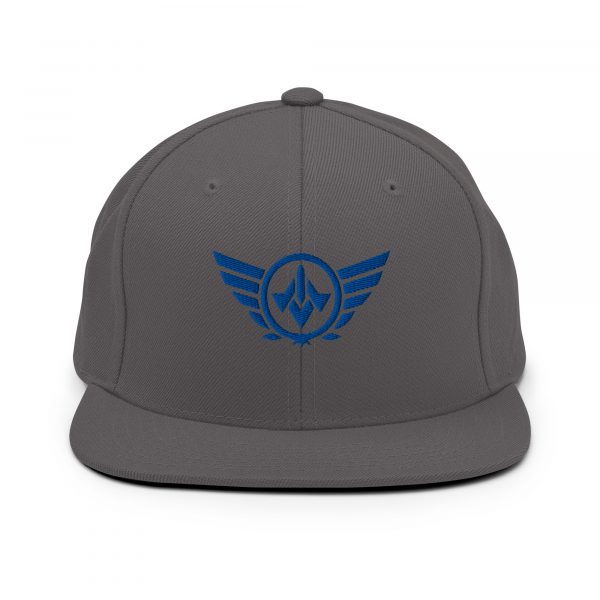 classic-snapback-dark-grey-front-68ba56218199f.jpg Royale Embroidered Logo Snapback | Premium