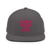 Flamingo Embroidered Brand Logo Snapback | Premium
