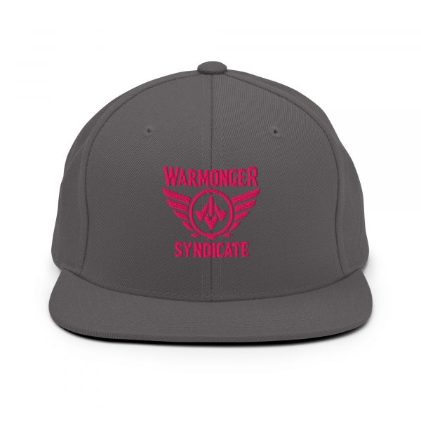 Flamingo Embroidered Brand Logo Snapback | Premium