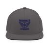 classic-snapback-dark-grey-front-68ba5a8c1c2d5.jpg Navy Embroidered Brand Logo Snapback | Premium