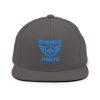 classic-snapback-dark-grey-front-68ba5af5b8a15.jpg Aqua Embroidered Brand Logo Snapback | Premium
