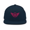 Flamingo Embroidered Logo Snapback | Premium