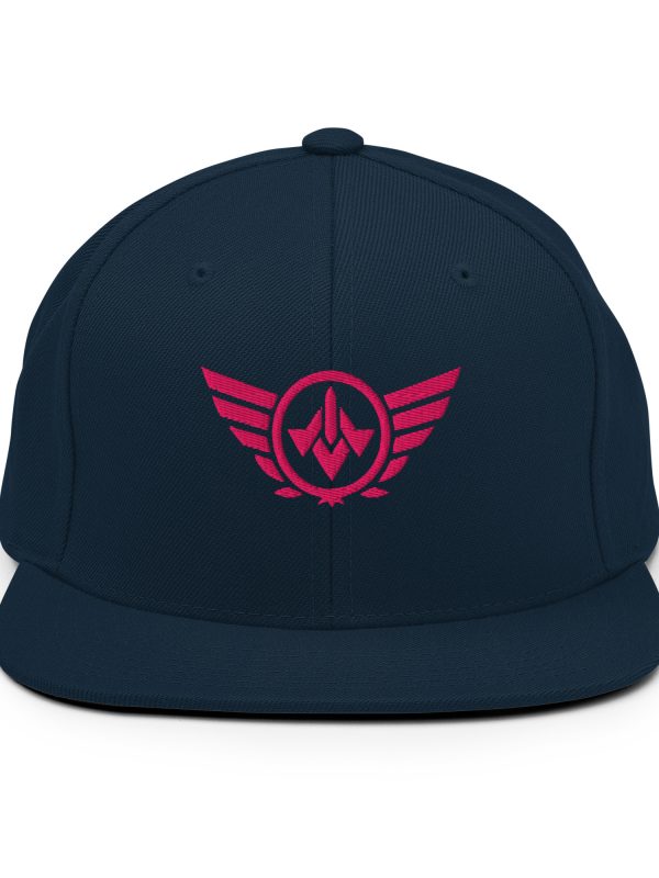 Flamingo Embroidered Logo Snapback | Premium