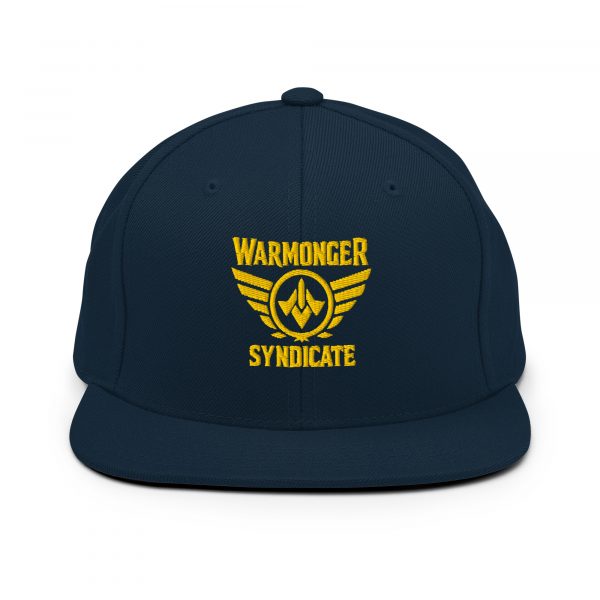 classic-snapback-dark-navy-front-68ba596fc4f77.jpg Gold Embroidered Brand Logo Snapback | Premium