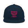 Flamingo Embroidered Brand Logo Snapback | Premium
