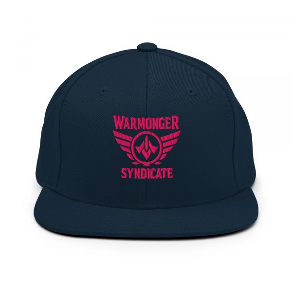 Flamingo Embroidered Brand Logo Snapback | Premium
