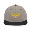 Gold Embroidered Logo Snapback | Premium