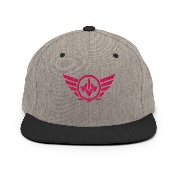 Flamingo Embroidered Logo Snapback | Premium