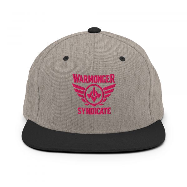 Flamingo Embroidered Brand Logo Snapback | Premium