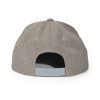 classic-snapback-heather-grey-back-68ba564c11249.jpg Aqua Embroidered Logo Snapback | Premium