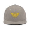Gold Embroidered Logo Snapback | Premium