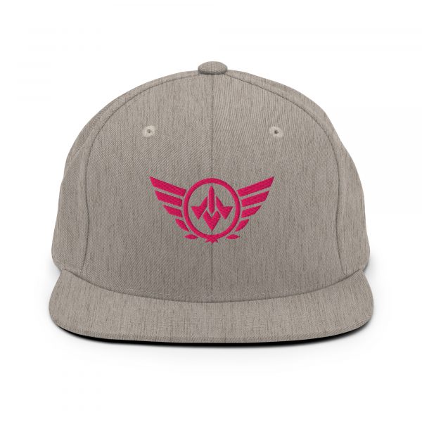 Flamingo Embroidered Logo Snapback | Premium