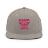 Flamingo Embroidered Brand Logo Snapback | Premium
