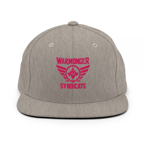 Flamingo Embroidered Brand Logo Snapback | Premium