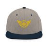 Gold Embroidered Logo Snapback | Premium