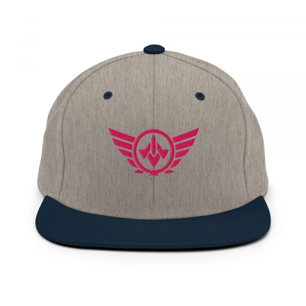 Flamingo Embroidered Logo Snapback | Premium