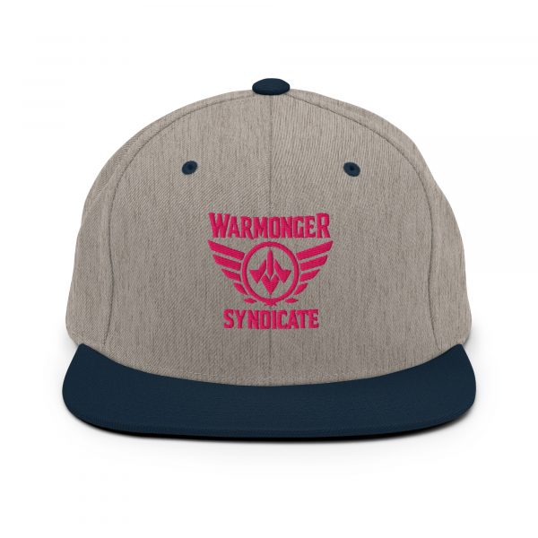 Flamingo Embroidered Brand Logo Snapback | Premium