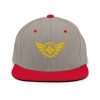 Gold Embroidered Logo Snapback | Premium