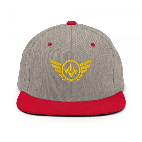 Gold Embroidered Logo Snapback | Premium