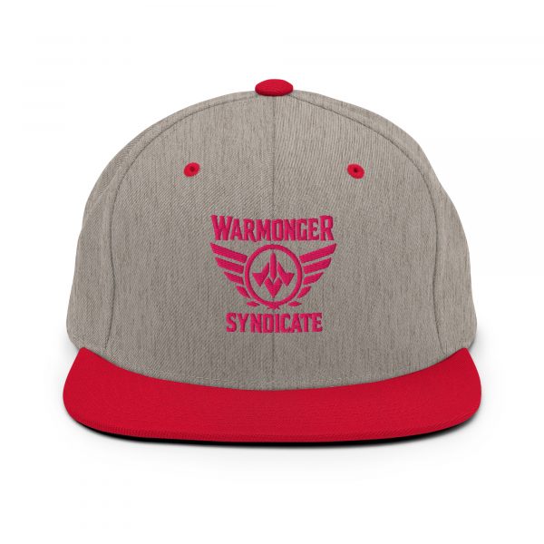 Flamingo Embroidered Brand Logo Snapback | Premium