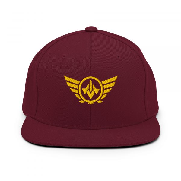 Gold Embroidered Logo Snapback | Premium
