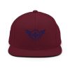 classic-snapback-maroon-front-68ba55b71cbdc.jpg Navy Embroidered Logo Snapback | Premium