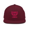 Flamingo Embroidered Brand Logo Snapback | Premium