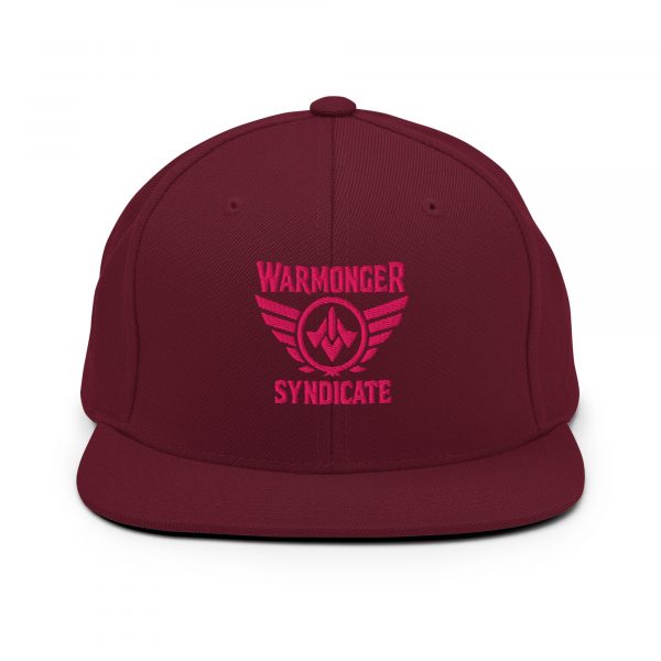 Flamingo Embroidered Brand Logo Snapback | Premium